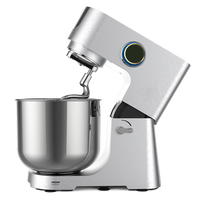 Batteur sur socle professionnel 12L 2000W, 8 vitesses, tête inclinable, en aluminium moulé sous pression, mélangeur planétaire commercial, appareil de cuisine