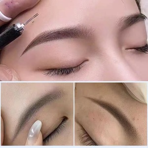 <span class=keywords><strong>Aiguille</strong></span> de <span class=keywords><strong>tatouage</strong></span> semi-permanent <span class=keywords><strong>pour</strong></span> <span class=keywords><strong>ombrage</strong></span>, kit de <span class=keywords><strong>tatouage</strong></span> des sourcils trois pièces, pointe ronde 3cm 0.35mm <span class=keywords><strong>pour</strong></span> sourcils - Product Image 4