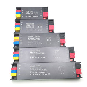 Alimentation électrique 400w 60W 100W 200W 300W Alimentation électrique réglable Durable Ac à Dc Démarrage progressif Funotion IP44 Alimentation électrique pour bande LED - Product Image 1