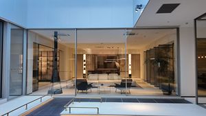 Maison résidentielle <span class=keywords><strong>Porte</strong></span> coulissante électrique automatique à rupture <span class=keywords><strong>de</strong></span> pont thermique commerciale à usage intensif <span class=keywords><strong>Porte</strong></span> coulissante mince patio en aluminium et verre - Product Image 2