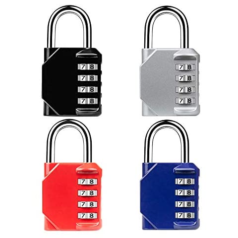 Кодовый замок на 4 цифры по ценам от производителя Открытый водонепроницаемый замок для школы гимнастический зал отделение для хранения, спортивный шкафчик, забор/замок для багажа