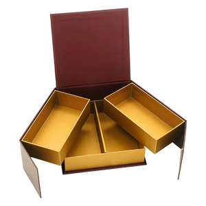 Sang Trọng Biểu Tượng Tùy Chỉnh 2 Hai Lớp Trượt Giấy Từ Các Tông <span class=keywords><strong>Mooncake</strong></span> Tráng Miệng Bánh Bao Bì Hộp Cho Thực Phẩm - Product Image 4