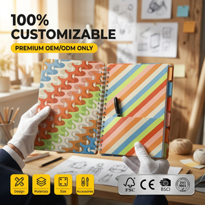 Cuaderno Espiral Personalizado con Tapa Dura, Adhesivos y Separadores para la Escuela y Oficina, Fabricante Mayorista - Product Image 1