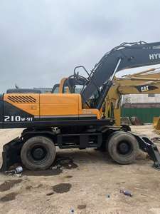 NUEVA Excavadora de Ruedas HYUNDAI 2021 de 21 Toneladas, Modelo 210W-9, Excavadora Móvil con Capacidad de Cucharón de 1m, Motor, Caja de Cambios, Bomba, para Construcción de Carreteras - Product Image 2