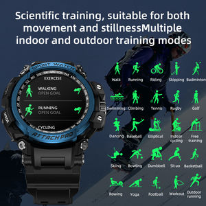 Reloj Inteligente <span class=keywords><strong>Attack</strong></span> Pro, Resistente al Agua 5 ATM, Monitor de Frecuencia Cardíaca, Presión Arterial y Oxígeno en Sangre - Product Image 5