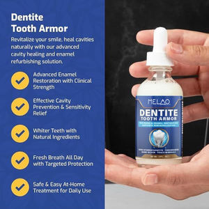 Riparazione dello smalto dentale a casa, rinforzo dello smalto, denti più forti, Dentite <span class=keywords><strong>Tooth</strong></span> Armor Liquid con gocce remineralizzanti - Product Image 4