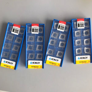 CCGT120408_AK H01 Plaquettes en carbure CNC Korloys PVD, lame de 20 mm, épaisseur de 2,0 mm, personnalisables OEM, pour tournage extérieur sur tour, HRC90 - Product Image 3