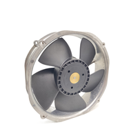 Ventilateur d'évacuation à grand volume d'air 200x200x51mm 24V/48V avec moteur CC sans balais et double roulement à billes, ventilateur de refroidissement industriel OEM/ODM