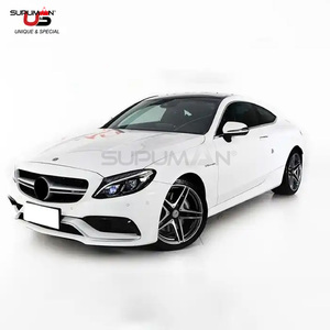 Kit de pare-chocs automatique en matériau ABS de marque SPM pour Mercedes Benz classe C w205 2015-2021 mise à niveau vers les accessoires de kit de carrosserie <span class=keywords><strong>c63</strong></span> amg gt <span class=keywords><strong>2016</strong></span> + - Product Image 4