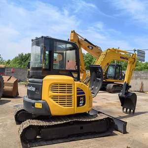 Mini-excavatrice d'occasion Komatsu PC40MR avec bras maniable, bon état, à vendre, machine de terrassement - Product Image 3