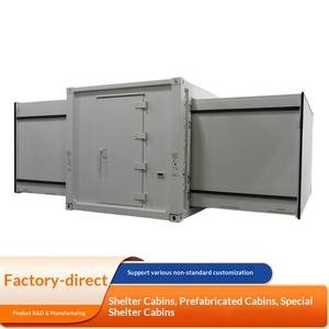 Conteneur d'atelier mobile en acier, entrepôt, laboratoire, préfabriqué spécial en plaque d'aluminium, commandement monté sur véhicule - Product Image 3