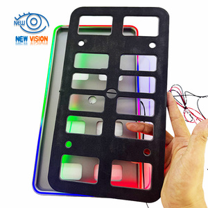 กรอบป้ายทะเบียนรถยนต์กันน้ำมาตรฐานยุโรปสำหรับประเทศไทย - Product Image 1