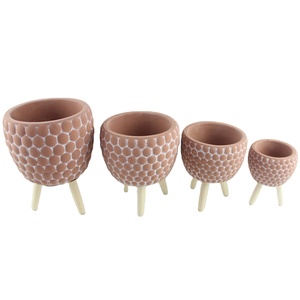 Macetas de jardín urbanas con logotipo personalizado de Venta caliente <span class=keywords><strong>maceta</strong></span> de cemento de decoración popular para el hogar con color opcional - Product Image 2