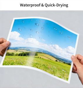 Vente flash - <span class=keywords><strong>Papier</strong></span> photo brillant double face <span class=keywords><strong>A4</strong></span> 180g, imperméable, pour la photographie et les imprimantes jet d'encre - Product Image 4