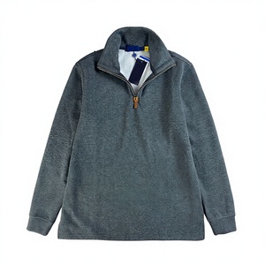 <span class=keywords><strong>Felpa</strong></span> Invernale in Cotone <span class=keywords><strong>con</strong></span> Motivo Geometrico Ricamato, <span class=keywords><strong>Colletto</strong></span> Rovesciato, Maniche Lunghe e Cerniera, Vestibilità Ampia per Uomo e Donna - Product Image 5