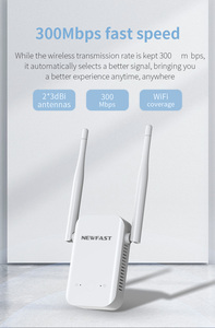 <span class=keywords><strong>Repetidor</strong></span> <span class=keywords><strong>WiFi</strong></span> de <span class=keywords><strong>Largo</strong></span> <span class=keywords><strong>Alcance</strong></span> Newfast NF-RE513 de 300 Mbps, Amplificador de Señal Inalámbrica de 2.4 GHz con Chip MT7628KN, <span class=keywords><strong>Mejor</strong></span> Precio - Product Image 4