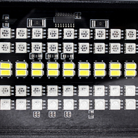 Luz Estroboscópica Profesional de 1296 LED para Escenarios, DMX512, Equipo de Iluminación para Conciertos, Espectáculos, Discotecas y Clubes Nocturnos
