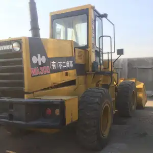 Usado KOMATSU carregadeira WA300 com desempenho maravilhoso/Komatsu pá carregadeira 300 em desesperada preço