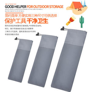 Bolsa para estacas de tienda de campaña de tela Oxford engrosada de 20 cm para uso en exteriores en todas las estaciones - Product Image 5