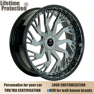 Rucci LOUISVILLE 2-teilige Geschmiedete Felgen 18-26 Zoll 5x112 5x120 5x114.3 für BMW M3 X5 Audi RS4 Avant Mercedes AMG C63 Lexus IS500 - Product Image 1