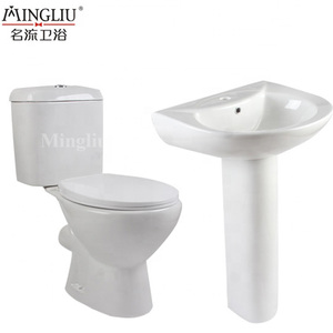 Thị trường Nhu cầu cao Thiết bị vệ sinh phòng tắm hai mảnh WC sứ hiện đại Nhà vệ sinh đặt commode - Product Image 1