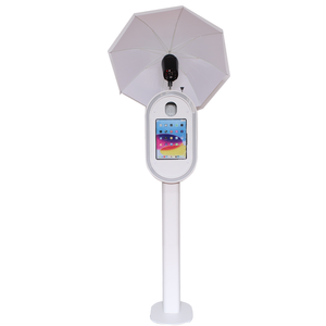 Photomaton ovale itinérant 2026, dernier modèle, avec coque et support pour iPad 12,9 pouces, avec imprimante pour événements et fêtes 360 - Product Image 2