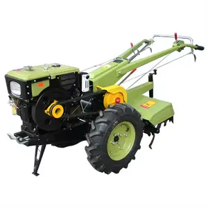 8hp-15hp hand tractor Farm mini diesel motocultor Power Tiller Two Wheel walking tractors