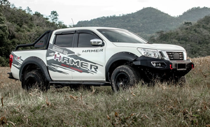 กันชนหน้าเหล็ก HM <span class=keywords><strong>Navara</strong></span> NP300 สำหรับ Nissan <span class=keywords><strong>Navara</strong></span> NP300 ปี 2015-2020  บาร์กันชนเหล็ก  กันชนรถยนต์ ระบบตัวถังรถยนต์ - Product Image 4