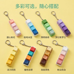 Porte-clés anti-stress à bouton-poussoir lumineux pour soulager l'anxiété et favoriser la guérison émotionnelle – Idée cadeau - Product Image 4