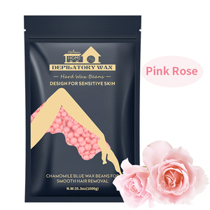 Perle di Cera Naturale Antiallergica all'Ingrosso per <span class=keywords><strong>Viso</strong></span>, Corpo e Ascelle, Cera Brasiliana Senza Carta 1kg, Perle per Depilazione Rapida - Product Image 1
