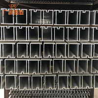 Profilés en aluminium de haute qualité pour murs-rideaux, profilés en aluminium extrudé pour murs en verre, pliage inclus