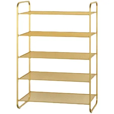 New Style Nordic Multi-layer Shoe Rack Metal Shoe Rack Household Doorstep Furniture Storage Metal Shoe Rack