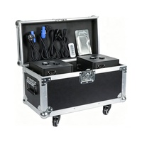 2 pièces Flight Case Machine à étincelles froides électriques 700W pour mariage, DMX 2CH, télécommande, effets pyrotechniques, éclairage de scène, Payton Aluminium Single