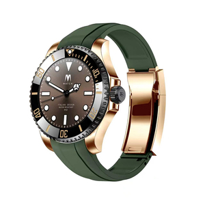 สมาร์ทวอทช์ Definite M11 หน้าจอ AMOLED 1.19 นิ้ว แบตเตอรี่ 260mAh รองรับการโทรผ่านบลูทูธ แจ้งเตือน SMS ตรวจสอบการนอนหลับ สำหรับ IOS Android สีเงิน - Product Image 4