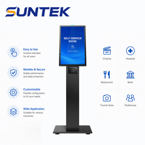 Chiosco di Pagamento Interattivo con Schermo Touch da 15.6'' e 21.5'' Pollici, Macchina per Ordini Self-<span class=keywords><strong>Service</strong></span> SUNTEK SK1 per Ristoranti - Product Image 3