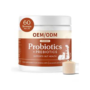Poudre de probiotiques pour chiens - Santé digestive et absorption rapide - Vitamines - Compléments nutritionnels sûrs - Product Image 1