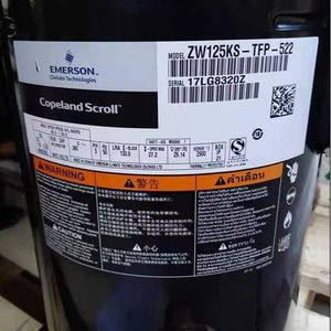 คอมเพรสเซอร์แบบสโครล HYZL Copeland รุ่น ZW108KS TFP 522 อุปกรณ์ทำความเย็นสำหรับเครื่องปรับอากาศ ระบบทำความเย็นและความร้อน - Product Image 2
