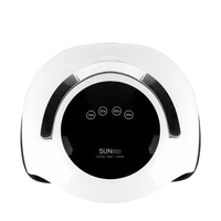 120W haute puissance vernis à ongles gel lampe de cuisson portable induction photothérapie sèche machine led lampe à ongles