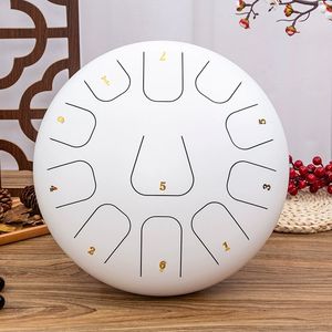 Tambour à languettes en acier de haute qualité pour étudiants, 8 pouces, 11 tons, instrument de percussion musical sans souci - Product Image 4