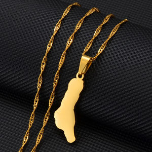 Collares con Colgante de Acero Inoxidable de la Unión de las Islas Comoras con Mapa y Dije de <span class=keywords><strong>Moroni</strong></span>, Comoras # 266121 - Product Image 4