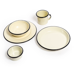 Plat de nourriture en fonte émaillée marbrée colorée rétro personnalisée directement de l'usine OEM plaque de <span class=keywords><strong>service</strong></span> de gril pour la promotion - Product Image 1