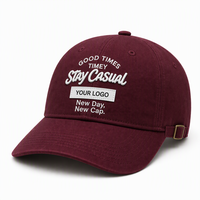 Casquette de baseball personnalisée à 6/5 panneaux en polyester/coton sublimé - Design sportif décontracté unisexe réglable
