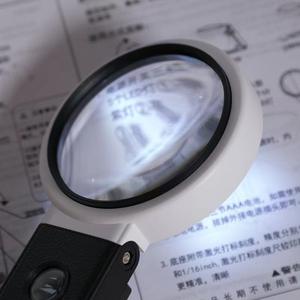 10x 25X LED 조명으로 조명 된 휴대용 독서 돋보기 현미경 렌즈 보석 돋보기 수리 도구 - Product Image 2