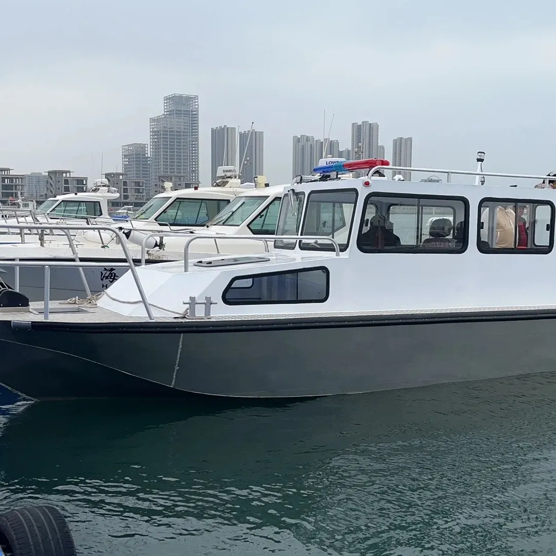 Perahu patroli Pilot kecepatan tinggi, untuk dijual di China paking bangunan baru, perahu patroli pilot aluminium