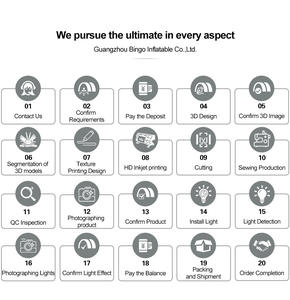 휴대용 LED 에어 미러 포토부스 인클로저 야외 나이트클럽 광고용 360 포토 부스 파티 이벤트용 - Product Image 6