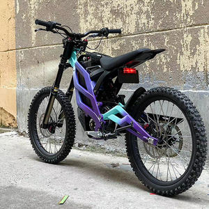 Prêt à expédier 10KW puissant 72V 35AH vélo électrique Dirt Bike 410N.M couple 85 KM/H tout Terrain vélo électrique Dirt - Product Image 5