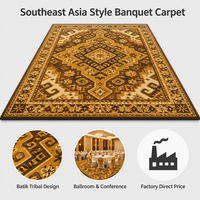 Moquette murale en nylon pour salle de banquet, prix d'usine, pour hôtel, salle de bal, salle de conférence, OEM
