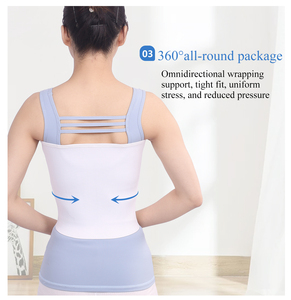 Faja Médica Postoperatoria de Compresión para el Tórax, Correa de Fijación de Costillas de Algodón, Soporte de Compresión para Fisioterapia, Equipo de Rehabilitación para el <span class=keywords><strong>Dolor</strong></span> - Product Image 4
