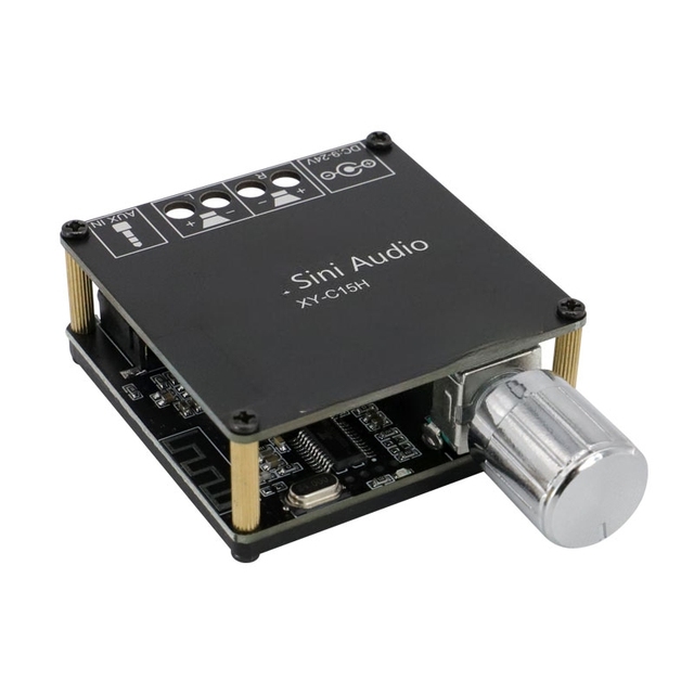 XY-C15H Dual Channel Mini BT Audio Speaker Small Power Amplifier Board Circuit Board 20W+20W Class D Pure Digital Module