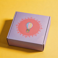 Boîte d'expédition en carton ondulé avec logo personnalisé, impression recto-verso, matériaux recyclés écologiques, emballage de luxe multicolore, boîte en mousse